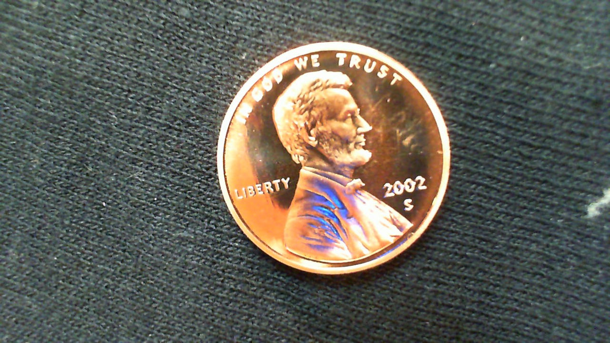 2002-S Proof Lincoln Cent