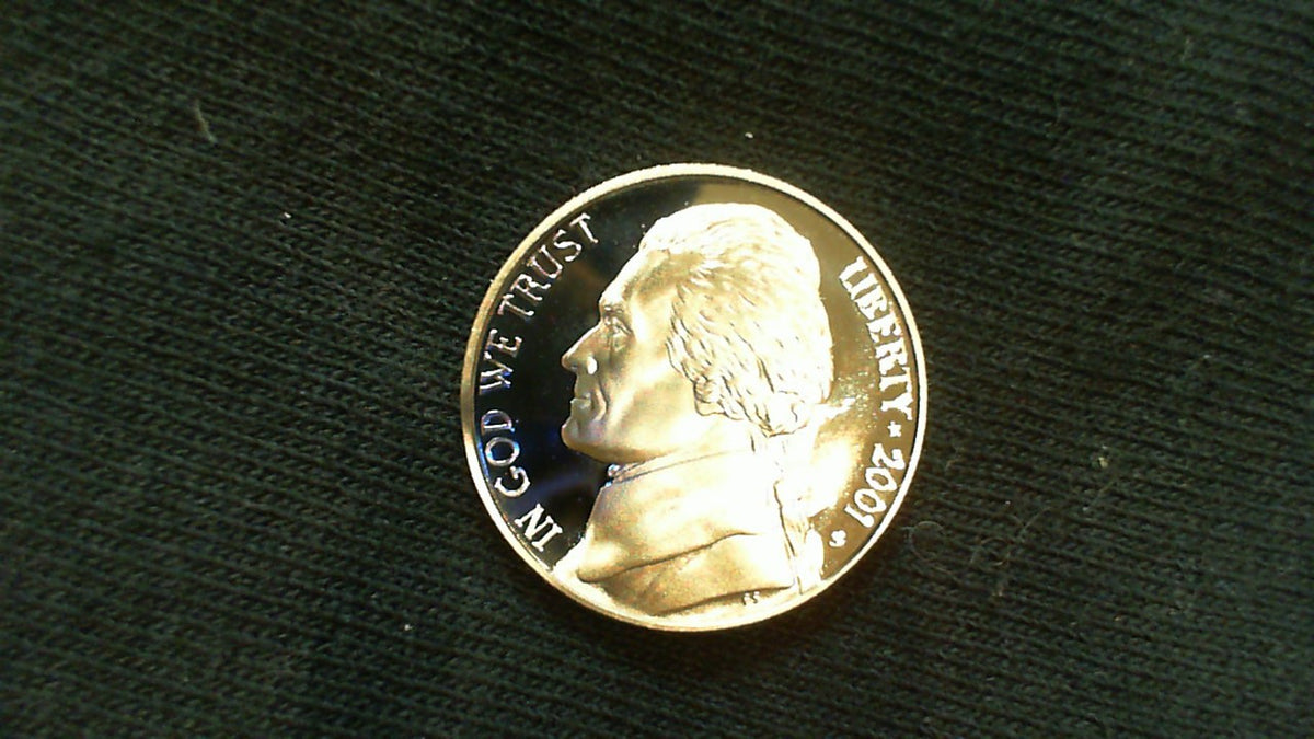 2001-S Proof Nickel