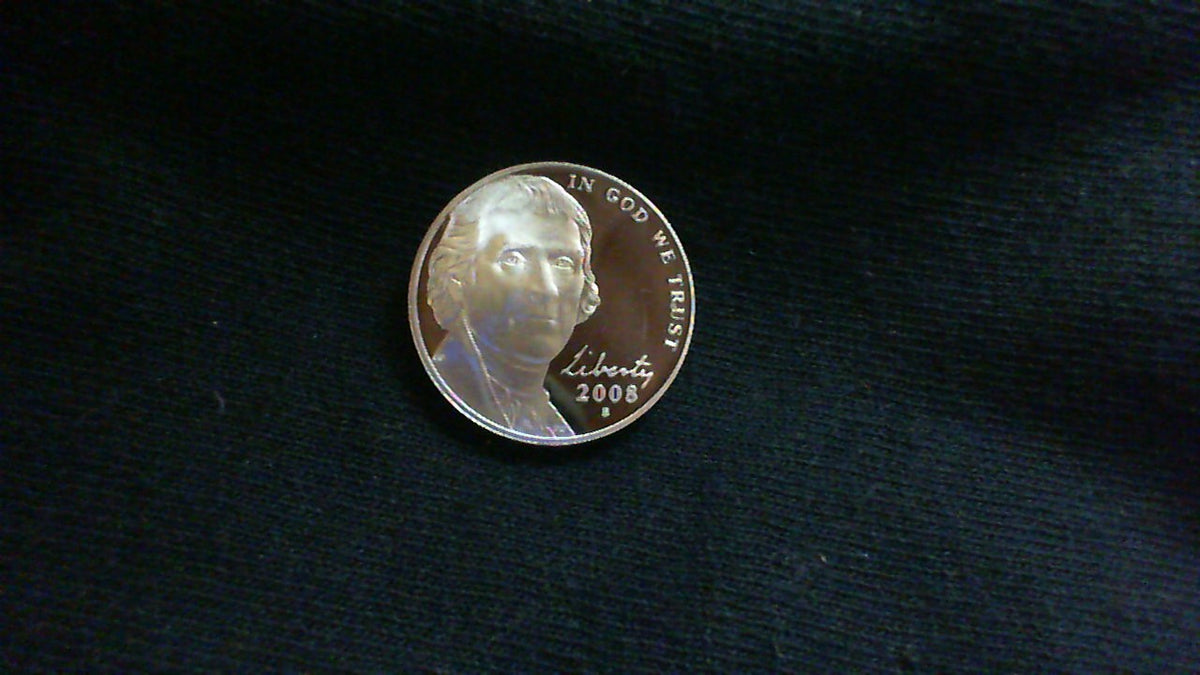 2008-S proof Nickel