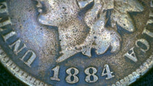 1884 Indian Head Penny