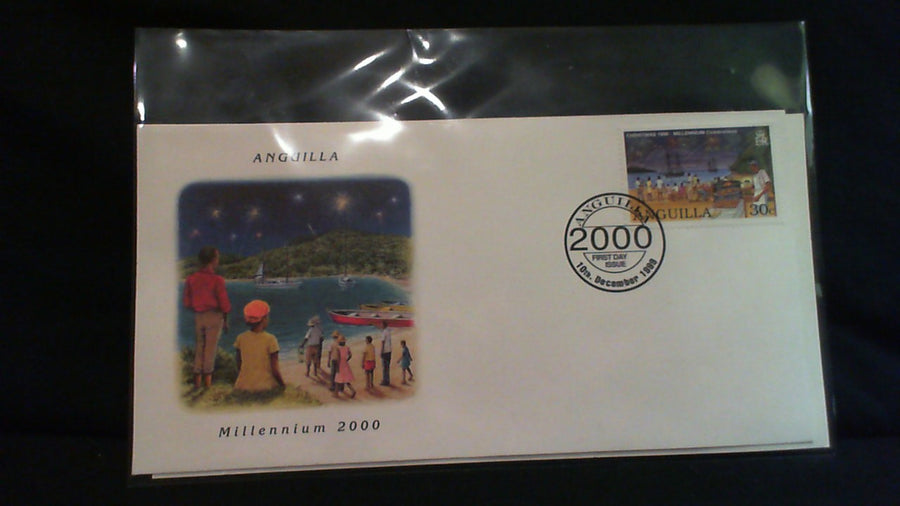 Anguilla FDC Millennium Cover