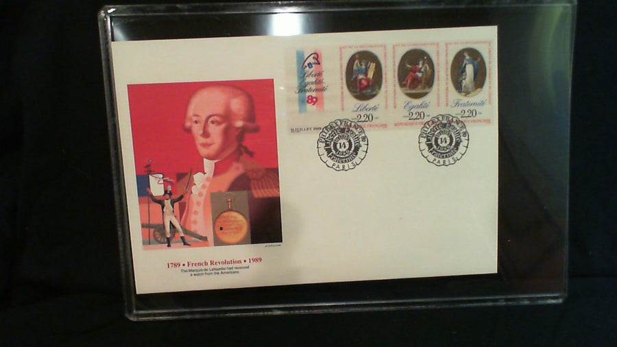 1989 France - 200th Anniversary of French Revolution Cover