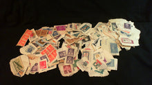 Lot of mixed "on piece" stamps; all used