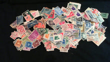 Mixed bulk lot of used foreign and US stamps