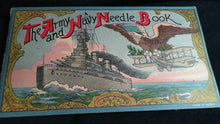 c. 1925 Army Navy Needle Book - Great Lithograph Cover