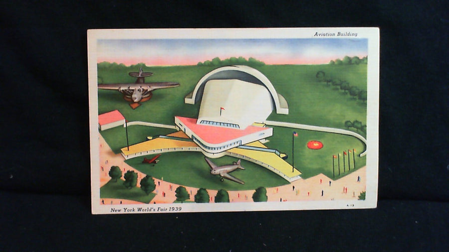 Postcard - 1939 World's Fair - Linen