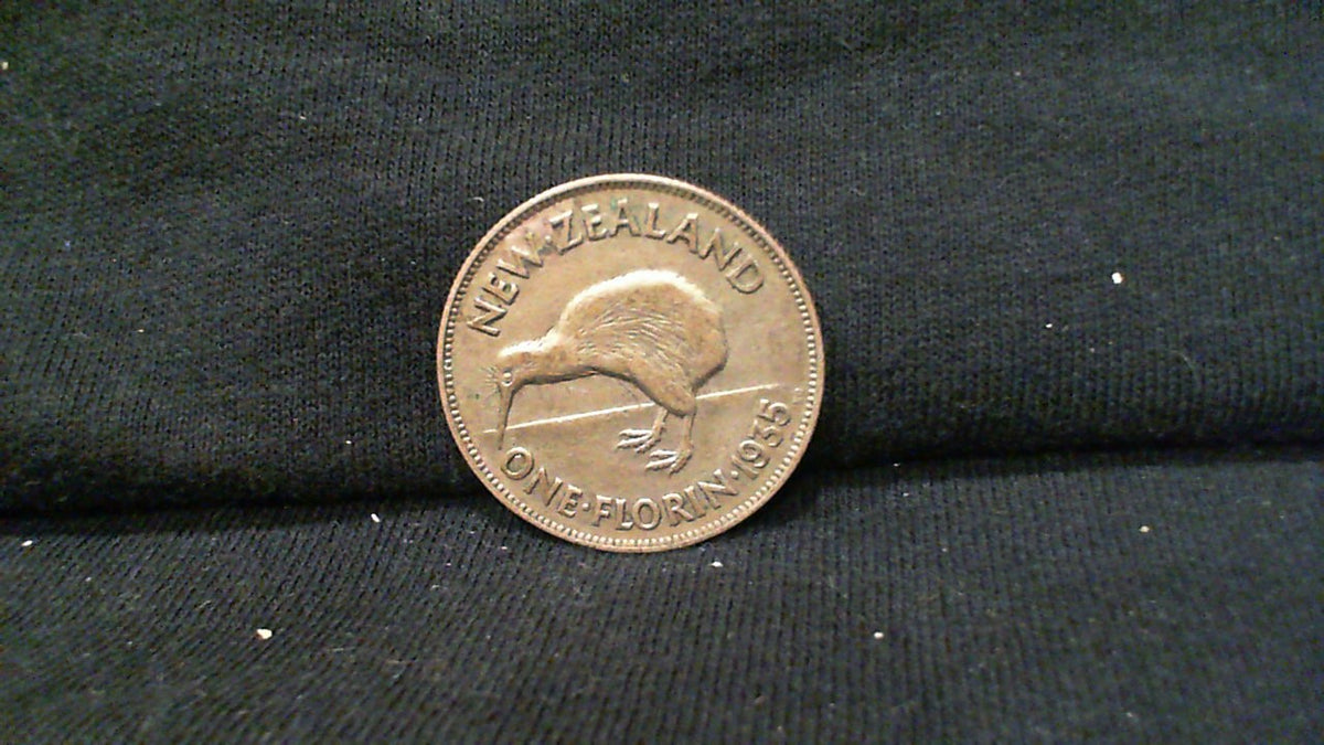 1935 New Zealand One Florin