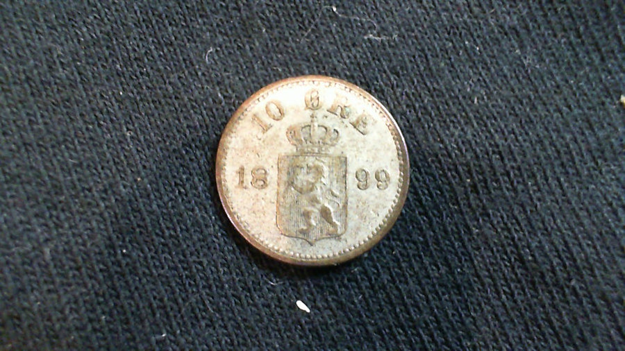 1899 Norway 10 Ore