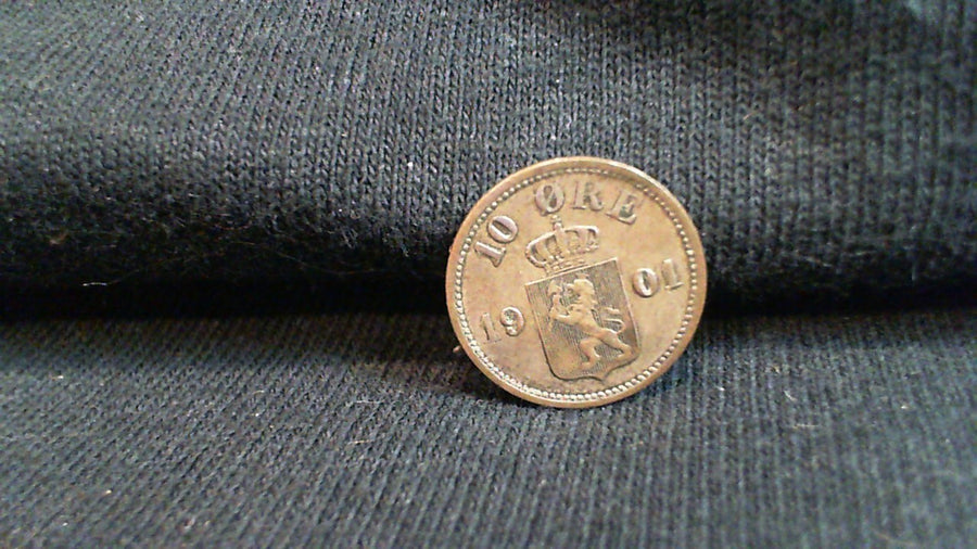 1901 Norway 10 Ore
