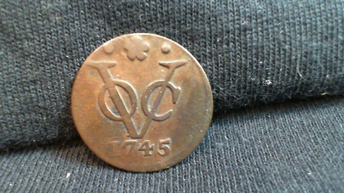 1745 Netherlands East Indies 1 Duit