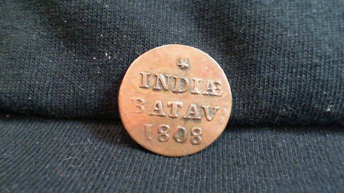 1808 Netherlands East Indies 1 Duit, Batav