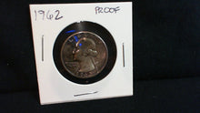 1962 Proof Washington Quarter